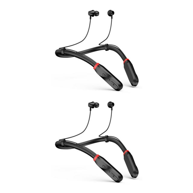 Auricular Inalámbrico Methold Tipo-C para Deportes color Negro 2Conjunto