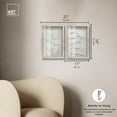 thumbnail image 5 of Japandi Whites Harmony Set Shadowbox Neutral Abstract Art by Art Remedy, Blonde Frame, 10 x 15, 5 of 6