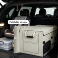 thumbnail image 4 of YIMWNYI Foldable Car Trunk Organizer Waterproof Storage Box, Collapsible Backseat Gear Container for Camping, Travel, Road Trips, Car Accessories, Portable Vehicle Organizer, 4 of 6