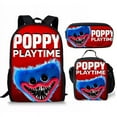 thumbnail image 2 of Poppu Playtime Bag Three-piece, Primary And Secondary School Student Backpack-week, 2 of 4