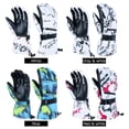 thumbnail image 2 of Guantes de esquí para la nieve Guantes de invierno impermeables y resistentes al viento Guantes térm Abanopi Mitones de esquí, 2 of 6