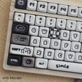 thumbnail image 3 of 131 Key Customizable Kitty and Puppy Keycaps - MOA Height, PBT Material, Suitable for 61/68/75/87/98/100 Keyboards, 3 of 5