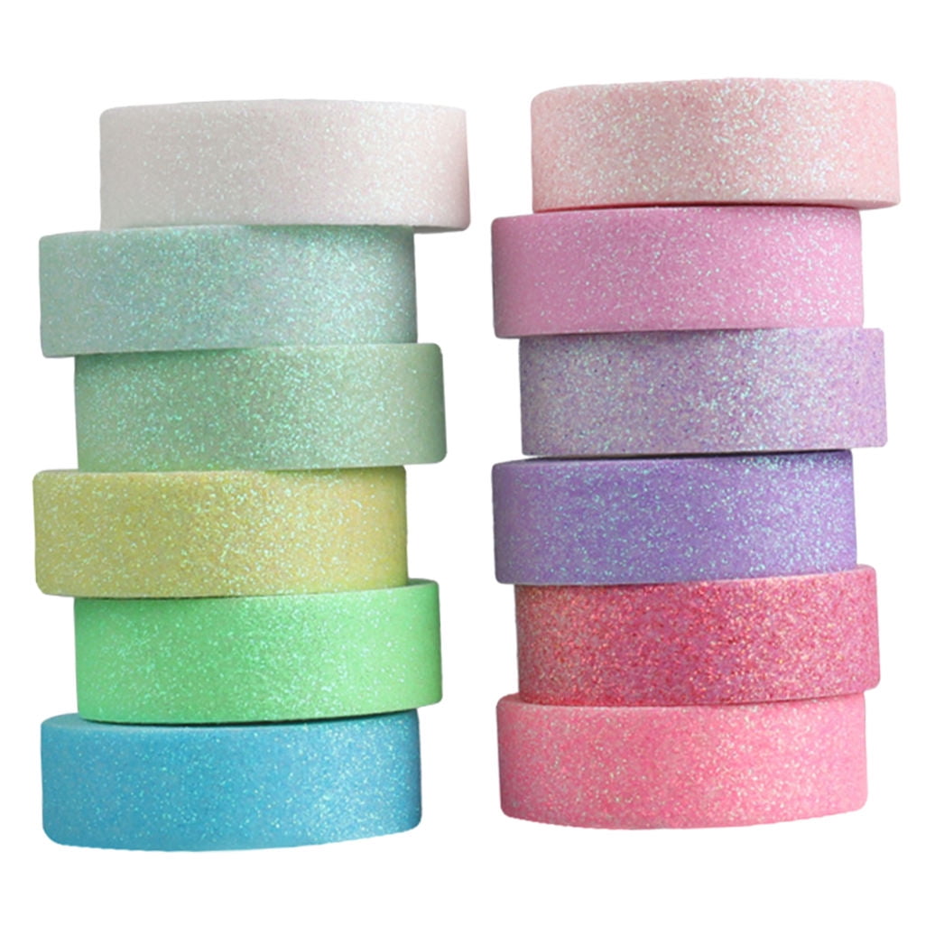 Milisten Washi Paper Tape 12 Rolls For Diy Activities And Creative Projects 78.60X0.59In