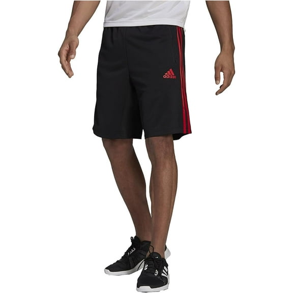 Adidas Regular Fit Elastic Waist Synthetic, Short (Men's 3XL)