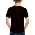 thumbnail image 2 of Calvin Boys Graphic Print T-Shirt - Stylish Short Sleeve Crew Neck Tee, Comfortable & Fashionable Casual Top, Breathable Polyester, Perfect for Spring/Summer, Creative Print, Cute Design, Teen Fa, 2 of 7