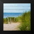 thumbnail image 2 of Kimberly, Allen 12x12 Black Modern Framed Museum Art Print Titled - Beach Ready 4, 2 of 5
