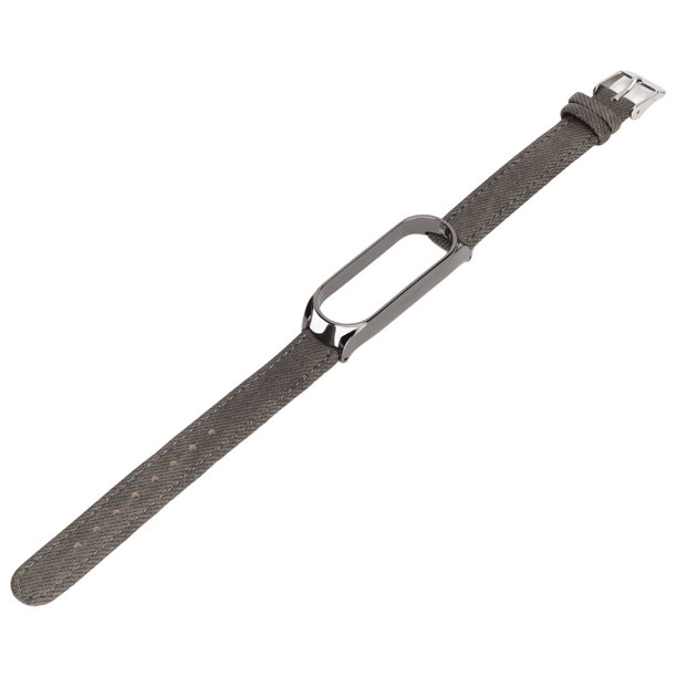 Correa De Muñeca Para Mi Band 6 Pulsera Para Mi Band Pulsera Para Mi Band 5 Patrón De Mezclilla Bandas De Reloj Reemplazo De Correas De Muñeca Retro Para Mi Band 6 Hebilla NFC ANGGREK No