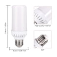 thumbnail image 2 of Injueey E27 12W Bombilla LED 85-265V Alto CRI Iluminación del hogar Blanco frío / Blanco cálido Lámpara de ahorro de energía Bombilla LED Iluminación novedosa cálido Injueey HA025532-01, 2 of 6