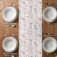 thumbnail image 6 of Flowers Birds Table Runner - 90 Inch Long, Kitchen Dining Table Runner Dresser Scarves, Farmhouse Botanical Floral Branches Plants Farmhouse Decor for Coffee Tables Wedding Party Banquet, 6 of 8