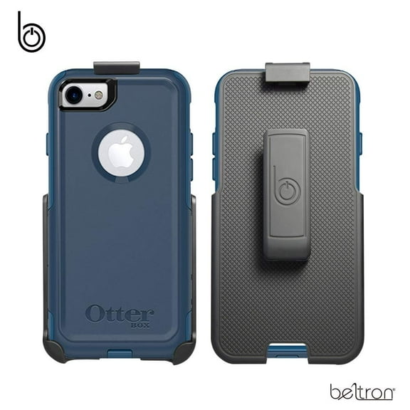 Belt Clip Holster for OtterBox Commuter Series iPhone 7 iPhone 8 (OtterBox case is not Included) Features: Quick Release Latch, Durable Rotating Belt Clip & Built-in Kickstand