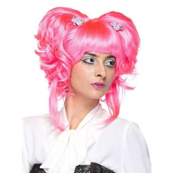 Characters Yuki Synthetic Wig - Hot Pink