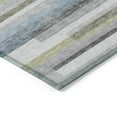 thumbnail image 4 of Addison Rugs Chantille Indoor/Outdoor Transitional Stripes Gray Washable Rectangle Rug, 5' x 7'6", 4 of 6
