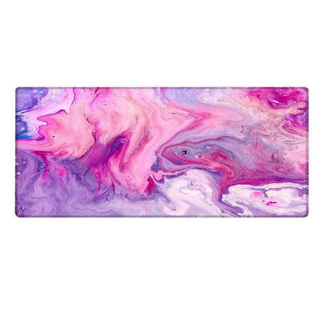 Large Mouse Pad, Wearable Prevent Slip Desk Mat Protector for Home for Laptop Pink,Purple,Green