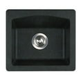 thumbnail image 2 of Swan Granite 16'' x 18'' Drop-In Kitchen Sink, 2 of 3