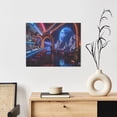 thumbnail image 6 of Lsque Futuristic Bar Space View Print Wall Art – Decorative Picture for Living Room, Bedroom, and Office (Horizontal), 6 of 6