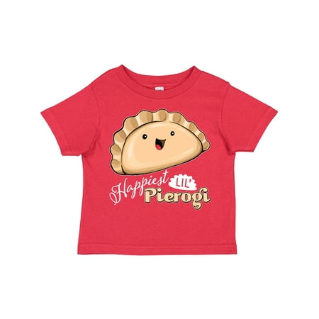 

Inktastic Happiest Lil Pierogi Gift Toddler Boy or Toddler Girl T-Shirt