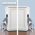 thumbnail image 4 of The Refined Feline Refined Litter Box Deluxe, xLarge, Espresso, Modern Style, 4 of 7