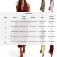 thumbnail image 3 of Ecqkame Two Piece Sets for Women Summer Casual V-Neck Tank Top and Wide Leg Pants Lightweight Vacation Solid Color Outfit Set Khaki L, 3 of 6