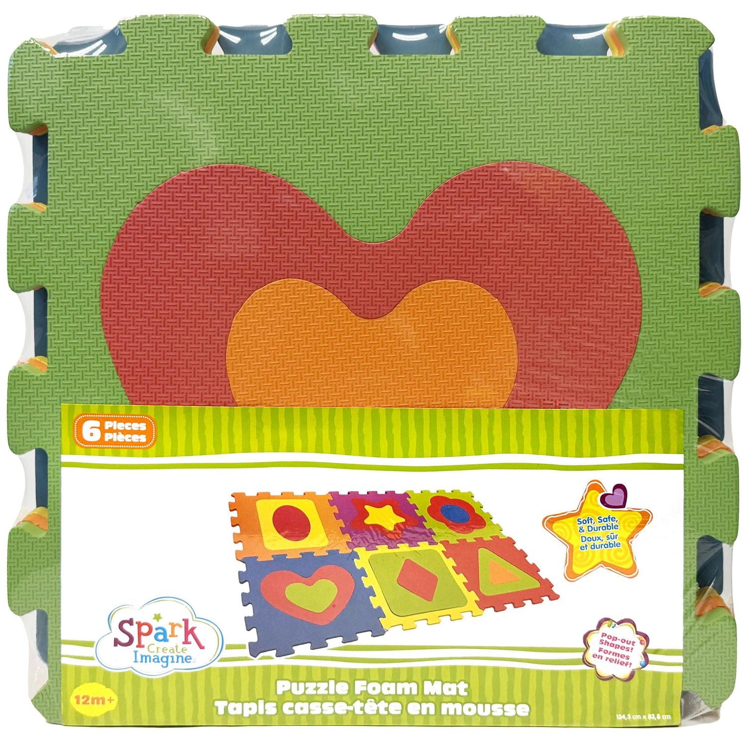 Spark Create Imagine Puzzle Foam Mat