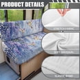 thumbnail image 6 of FOR U DESIGNS Hummingbird Wisteria Print 2 Pack RV Dinette Cushion Covers Stretch Camper Cushion Slipcover Replacement RV Couch Cover Furniture Protector for RV Camper Car Bench, 6 of 7