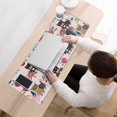 thumbnail image 3 of Long Mouse Pads for Desk,Yorkie and Pioneer Flower Desk Mats on Top Of Desks, Desk Mouse Pad Extra Large with 3mm Non-Slip Base and Stitched Edge for Gaming,Office,Work,Home 31.5"x11.8", 3 of 6