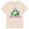 thumbnail image 3 of Hauts et T-Shirts pour Filles - T-Shirt Décontracté à Manches Courtes et Col Rond avec Lettres pour Filles, Usage Quotidien, Tissu Confortable, Design Élégant, Mode Polyvalente, 3 of 3