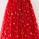 thumbnail image 4 of Odeerbi Vestido de Navidad de Lentejuelas Vestido de Verano de Volantes Vestido Sin Mangas Vestido de Tul Vestido Sin Tirantes Para Niñas Vestido de Algodón de Malla Sin Mangas, 4 of 5