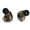 Full Black, variant on Control Wired Headphones Single Side 1DD+4BA Hybrid Driver 3.5mm Metal HiFi Earphone