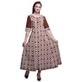 thumbnail image 1 of Bimba Robe Anarkali Longue Tenue Ethnique Indienne pour Femmes Maxi Kurta EthnicKurti, 1 of 6