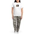 thumbnail image 4 of CafePress - Labradoodle Express Women's Light Pajamas - Women's Short Sleeve Print T-Shirt and Pants Light Cotton Pajama Set, 4 of 7