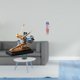 thumbnail image 2 of Estatua de bailarina de ballet con figura de bailarina, escultura de resina, adorno de arte moderno, kimono japonés, muñeca geisha, ideal para regalar, 2 of 8