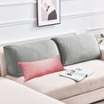 thumbnail image 6 of Djiypn Cooling Shredded Body Pillow - Bed Pillows for Adults - Zipper Closure Bed Pillows for Sleeping with Washable Cover - 23.7x11.8 inch, Pink, 6 of 8