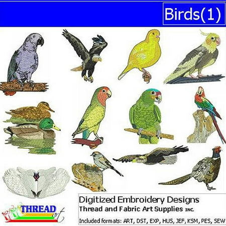- Threadart Machine Embroidery Designs Birds(1) CD