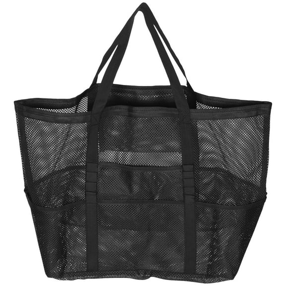 Beach Bag Mesh Hanging Tote Travel Toiletries Large Bags Vacation Child