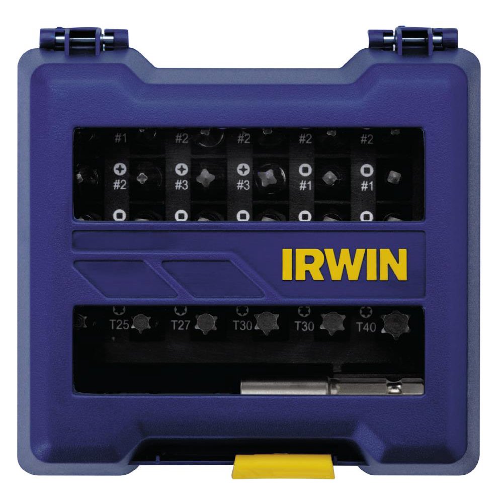 Irwin Screwdriver Bit Set, Tool Steel, 1866985