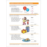 School Zone Word Problems Workbook