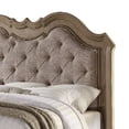 thumbnail image 4 of Benjara Sophisticated Contemporary Style Queen Size Bed- Brown, 4 of 11