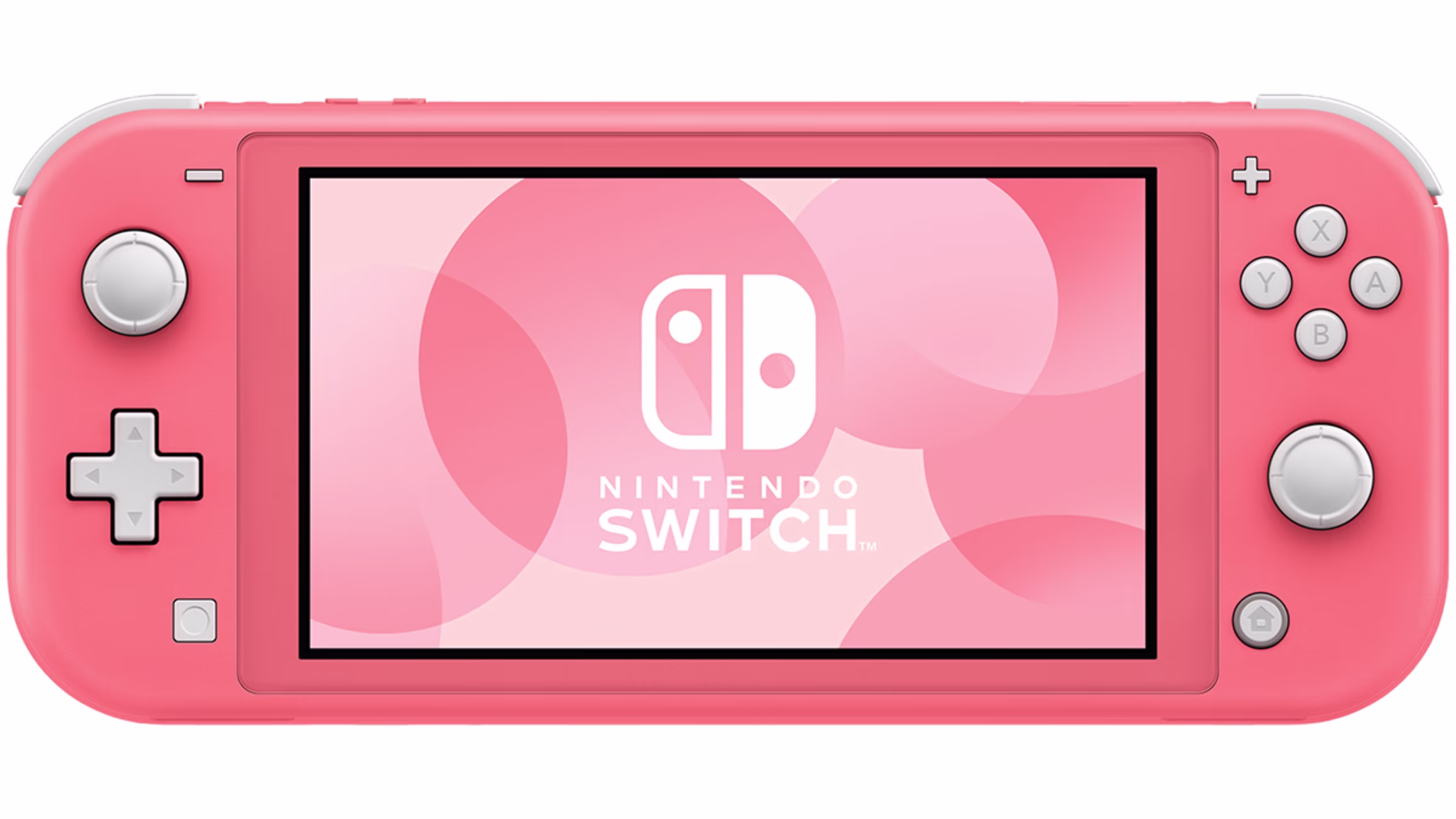 Nintendo Switch Lite Coral (International Edition) Bundle with Super Smash Bros Ultimate