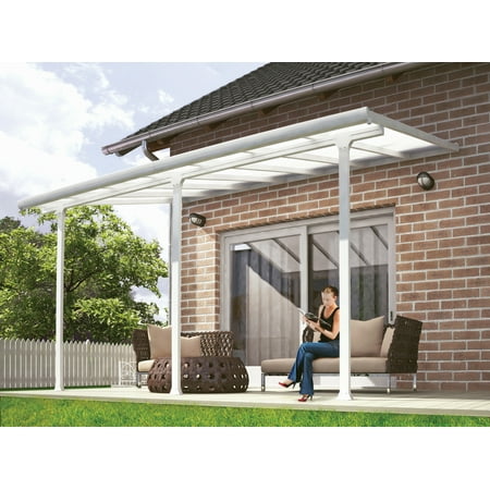 Palram Feria 10 X 10 Patio Cover White Walmart Com