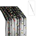 thumbnail image 3 of PoyoKee Sheer Table Runner, 118" x 28" Floral Embroidered Table Cloth, Sheer Organza Tablecloth Party Decorations for Kitchen and Dining, Home Decor, 3 of 6
