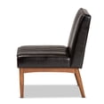 thumbnail image 4 of Baxton Studio Daymond Dining Chair, Dark Brown, 4 of 9