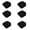 A-45cm, variant on Gytml Waterproof Chair Seat Covers Set Of 6 For Dining Room, Stretch Removable Washable Chair Seat Slipcovers For Home Restaurant,Elastic Kitchen Chair Seat Cushion Protector B-45cm