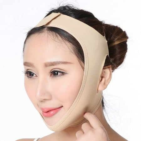 

Face Lifting Slimming Belt Facial Cheek V Shape Lift Up Thin Mask Strap Face Line Smooth Breathable Compression Double Chin Reduce Bandage