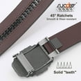 thumbnail image 4 of SUOSDEY Cowboy Ratchet Belt Western Leather Belts for Men with Automatic Cowboy Buckle, 4 of 9