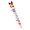 thumbnail image 1 of Christmas Cute Cartoon Christmas 6 Color Or 10 Color Ballpoint Pen Multicolor Pen Pen Stationery 10ml Conductive Pen Pen with Multiple Ink Colors Fancy Pens Expensive Pens from Left Handed Pen Clip, 1 of 3