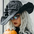 thumbnail image 3 of Yuarrent Gafas de caleidoscopio, gafas decorativas reflectantes con banda elástica, lentes transparentes, divertidas gafas de estilo Vintage, accesorios Almacenamiento y organización del hogar Negro Yuarrent HA028008-03, 3 of 6