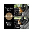 thumbnail image 2 of Pet Car Seat Cover Combined With Front Passenger Seat Cover, 4 Zippers Design, 2 of 5