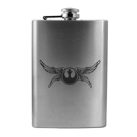 8oz Rogue Wings Flask L1