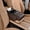 Brown, variant on Borikise Car Armrest Storage Bag Borikise Multifunctional PU Leather Console Cover with Cup Phone Tissue Holder and Pockets for Road Trip