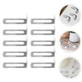 thumbnail image 2 of 10 soportes angulares para estante de madera, soporte de esquina en ángulo recto de 90 grados en forma de L., 2 of 8